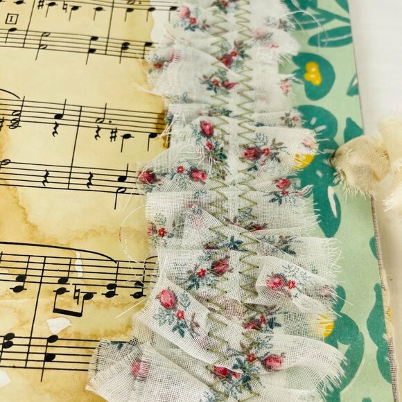 Handmade Junk Journal Hard Custom Game Board Cover Includes Removable Ephemera u - Picture 10 of 16